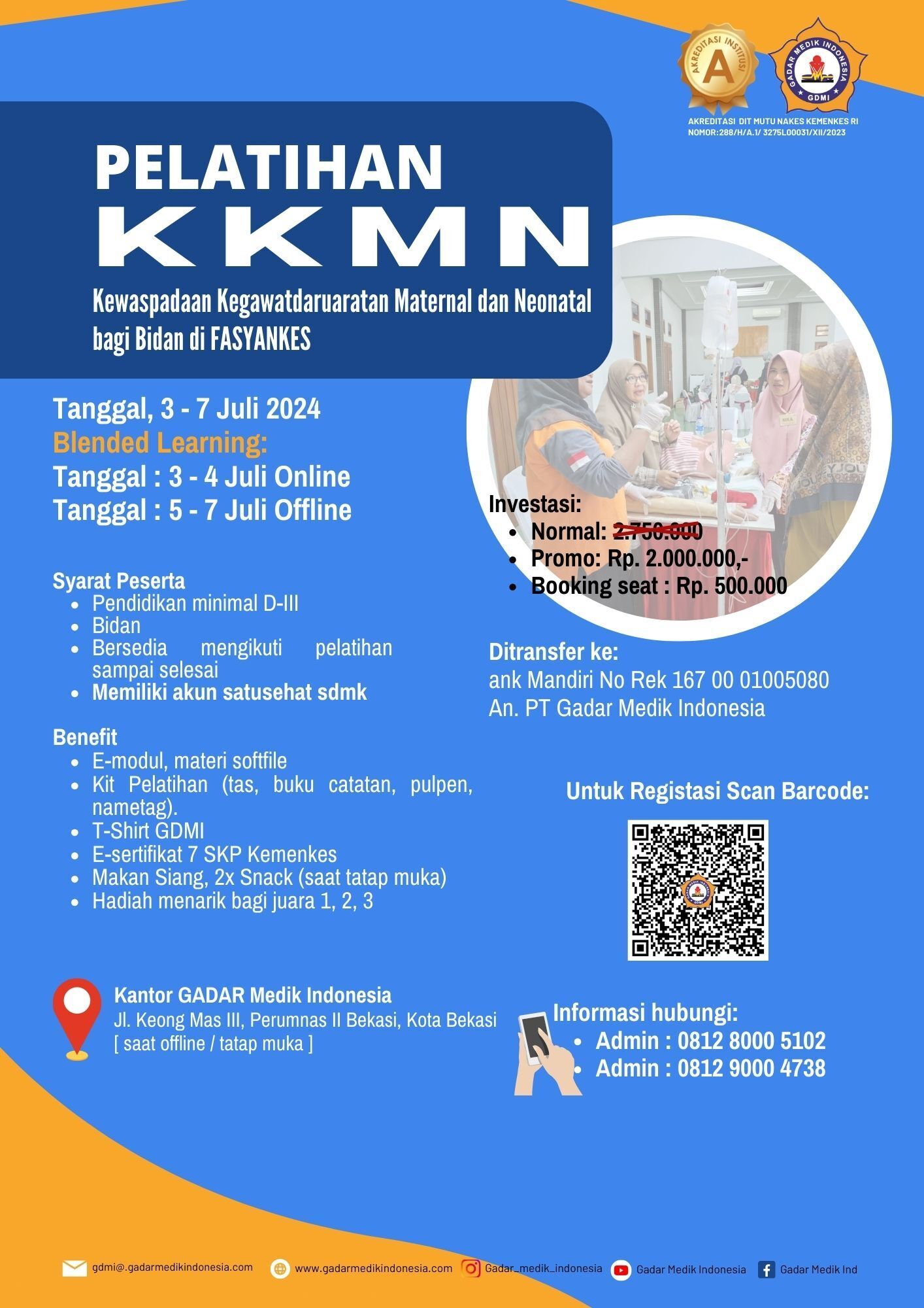 Kkmn KEWASPADAAN KEGAWATDARURATAN MATERNAL & NEONATAL (KKMN)